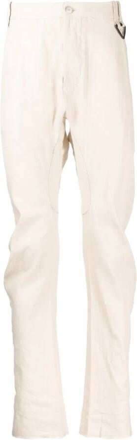 Masnada Chino met krijtstreep Beige