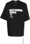 Mastermind Japan T-shirt met logoprint Zwart - Thumbnail 1