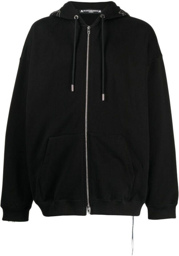 Mastermind World Hoodie met geborduurd logo Zwart