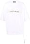 Mastermind World T-shirt met doodskopprint Wit - Thumbnail 1