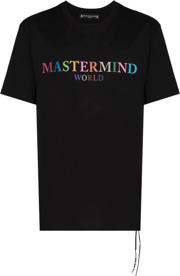 Mastermind World T-shirt met logo Zwart