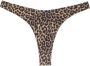 Matinèe Bikinislip met luipaardprint Bruin - Thumbnail 1