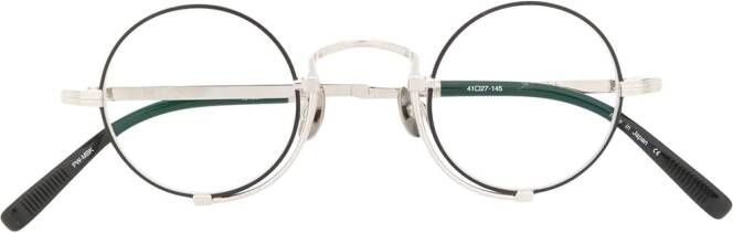 Matsuda Bril met rond montuur Metallic