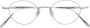 Matsuda bril met rond montuur Zilver - Thumbnail 1