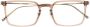 Matsuda Bril met vierkant montuur Beige - Thumbnail 1