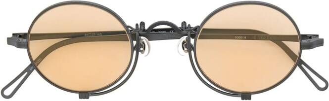 Matsuda zonnebril met ronde glazen Zwart
