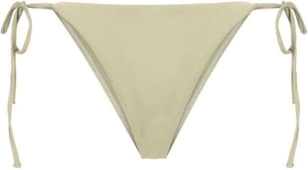 Matteau Bikinislip met gestrikte zijkant Groen