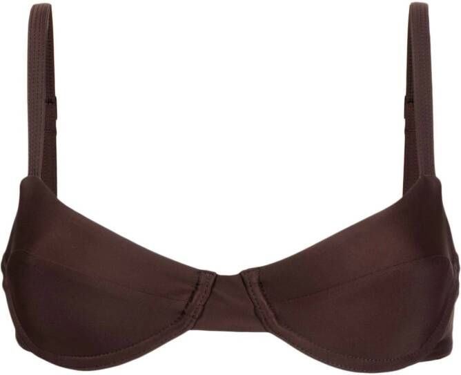Matteau Bikinitop Bruin