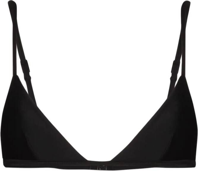 Matteau Petite triangel bikinitop Zwart