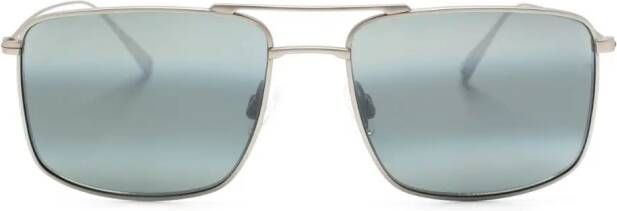 Maui Jim Aeko zonnebril met piloten montuur Grijs