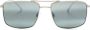 Maui Jim Aeko zonnebril met piloten montuur Grijs - Thumbnail 1