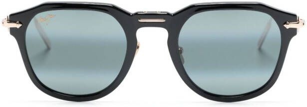 Maui Jim Alika zonnebril met geometrisch montuur Zwart