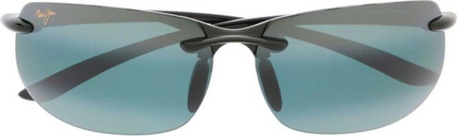 Maui Jim Banyans zonnebril zonder montuur Zwart