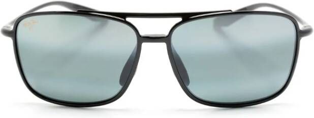 Maui Jim Kaupo Gap zonnebril met spiegelende glazen Zwart
