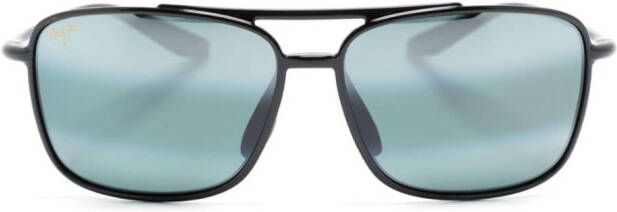 Maui Jim Zonnebril met vierkant montuur Zwart