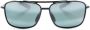 Maui Jim Zonnebril met vierkant montuur Zwart - Thumbnail 1