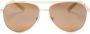 Maui Jim Seacliff zonnebril met piloten montuur Goud - Thumbnail 1