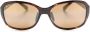 Maui Jim Zonnebril met rechthoekig montuur Bruin - Thumbnail 1