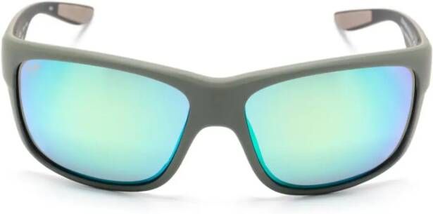 Maui Jim Zonnebril met rechthoekig montuur Grijs