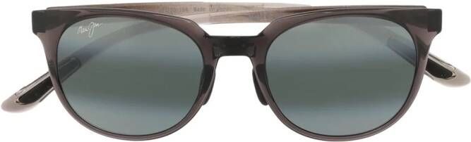 Maui Jim Zonnebril met rond montuur Bruin
