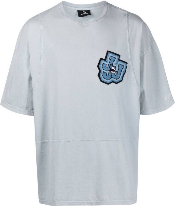 Mauna Kea T-shirt met logopatch Blauw
