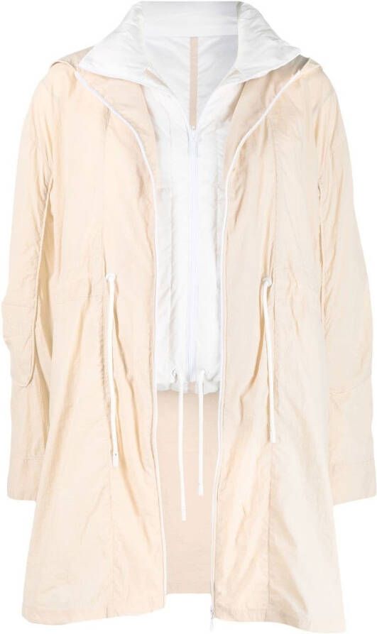 Max & Moi Gelaagde parka Beige