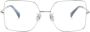 Max Mara Eyewear Bril met vierkant montuur Zilver - Thumbnail 1