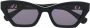 Max Mara Eyewear Zonnebril met cat-eye montuur Zwart - Thumbnail 1