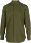 Mazzarelli Button-up overhemd Groen - Thumbnail 1