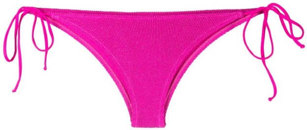 MC2 Saint Barth Bikinislip met logopatch Roze