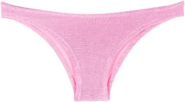 MC2 Saint Barth Bikinislip met textuur Roze