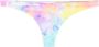 MC2 Saint Barth Bikinislip met tie-dye print Blauw - Thumbnail 1