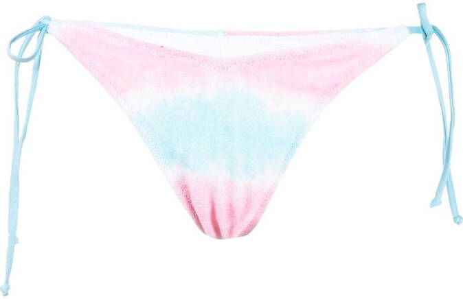 MC2 Saint Barth Bikinislip met tie-dye print Roze