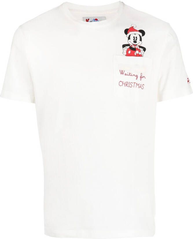MC2 Saint Barth T-shirt met print Wit