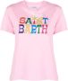 MC2 Saint Barth T-shirt met borduurwerk Roze - Thumbnail 1
