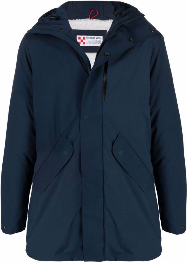 MC2 Saint Barth Jack met rits Blauw