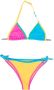 MC2 Saint Barth Kids Bikini met colourblocking Geel - Thumbnail 1