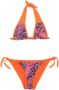 MC2 Saint Barth Kids Bikini met halternek Oranje - Thumbnail 1