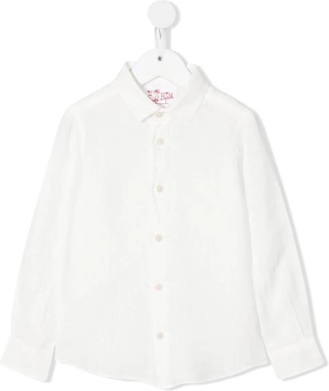 MC2 Saint Barth Kids Button-down shirt Wit