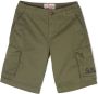 MC2 Saint Barth Kids Shorts met geborduurd logo Groen - Thumbnail 1