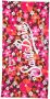 MC2 Saint Barth Kids Strandlaken met logoprint Roze - Thumbnail 1