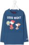 MC2 Saint Barth Kids T-shirt met print Blauw - Thumbnail 1