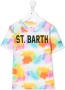 MC2 Saint Barth Kids T-shirt met tie-dye print Oranje - Thumbnail 1