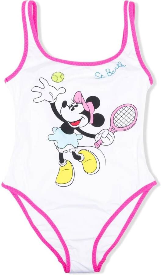 MC2 Saint Barth Kids x Disney Minnie Mouse badpak Wit