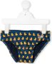 MC2 Saint Barth Kids Zwembroek met print Blauw - Thumbnail 1