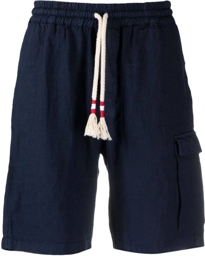 MC2 Saint Barth Knielange shorts Blauw
