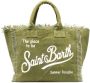 MC2 Saint Barth Canvas strandtas Groen - Thumbnail 1