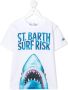 MC2 Saint Barth T shirt met haaienprint kinderen katoen 2 jaar Wit - Thumbnail 1