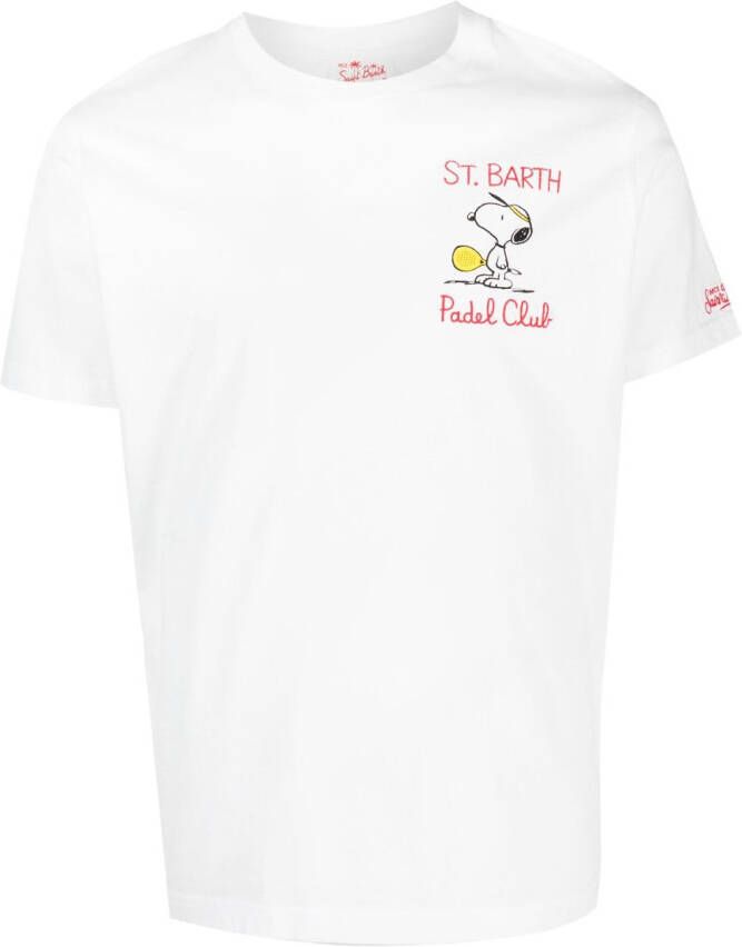 MC2 Saint Barth T-shirt met print Wit