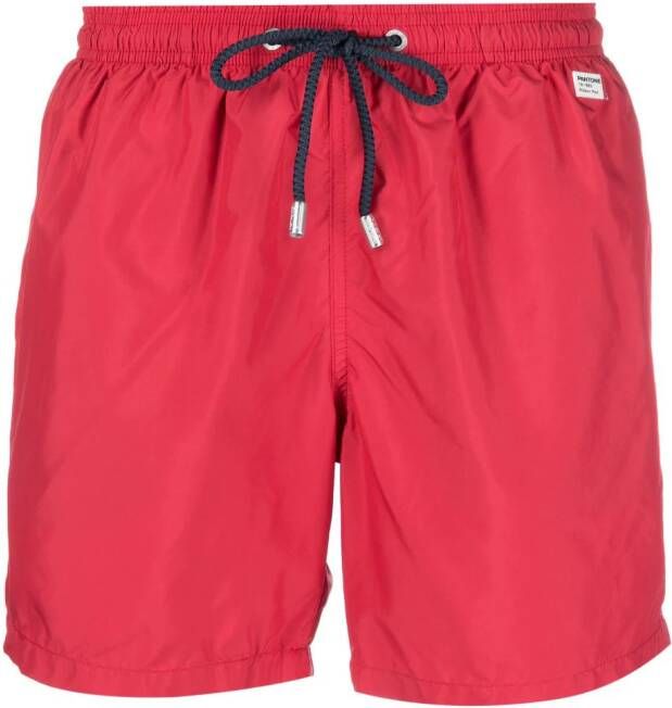 MC2 Saint Barth Zwembroek met trekkoord Rood